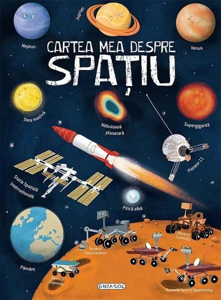 Cartea mea despre spațiu - Hardcover - *** - Girasol