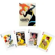 Carti de joc de colectie cu tema Cabarets