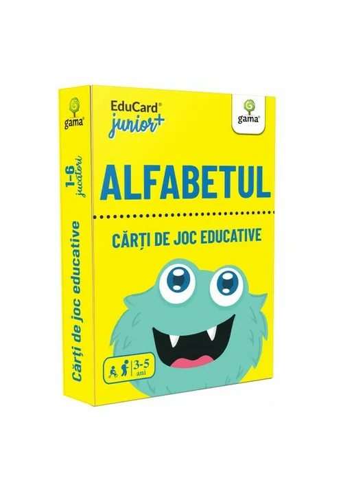 Carti de joc educative. Alfabetul