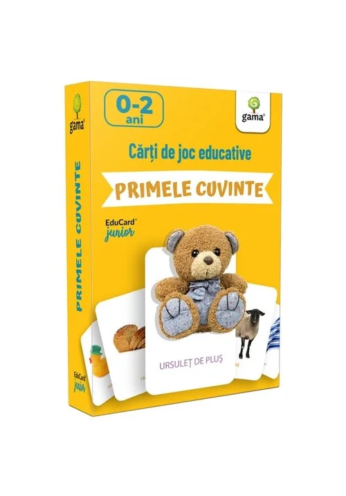 Carti de joc educative. Primele cuvinte