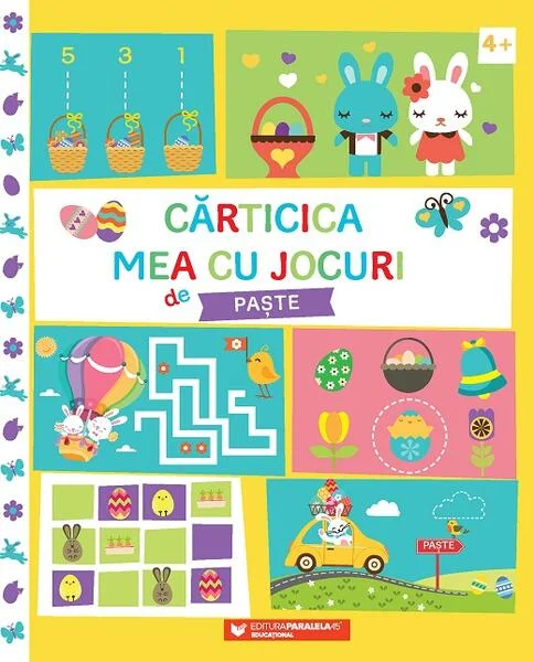 Cărticica mea cu jocuri de Paște - Ballon Media - Paralela 45 educațional