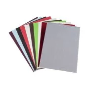 Carton ondulat A4, diverse culori, set 10 coli, Colorarte