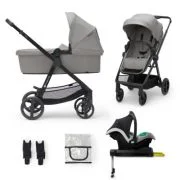 Carucior Kinderkraft Newly, 4 in 1, moonlight grey