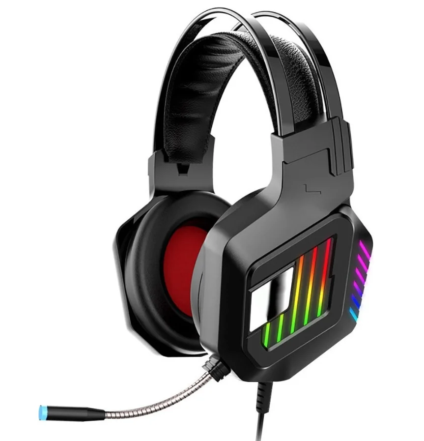 Casti Andowl Q E8 Over Ear Gaming cu conexiune 2x3,5mm / USB Negru