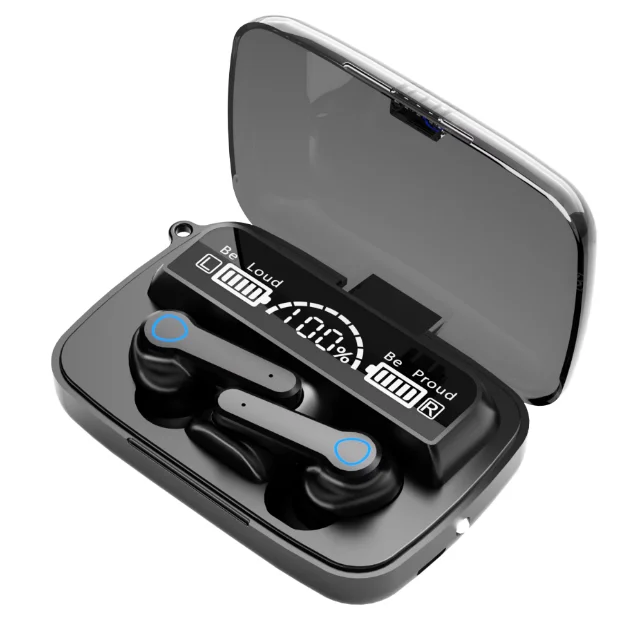 Casti Audio M19 In Ear baterie 2000 mAh Bluetooth Pairing automat Touch Control