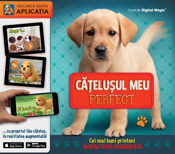 Cățelușul meu perfect. Cei mai buni prieteni în realitatea augmentată