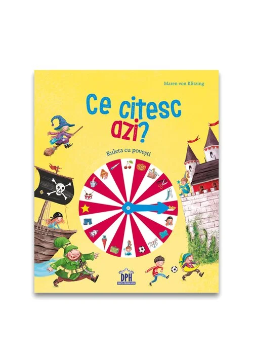 Ce citesc azi? - Ruleta cu povesti (carte cu roata)