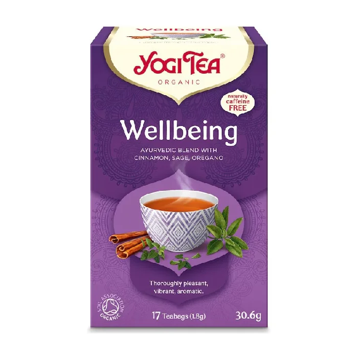 Ceai Wellbeing, 17 plicuri, Yogi Tea