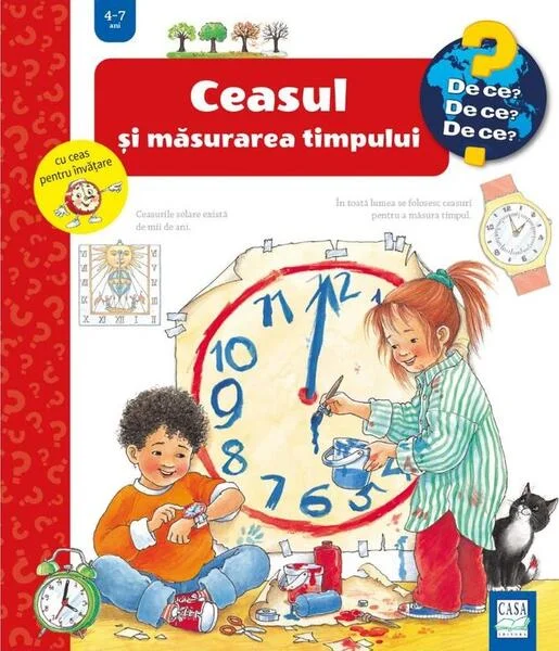 Ceasul și măsurarea timpului - Hardcover - Angela Weinhold - Casa