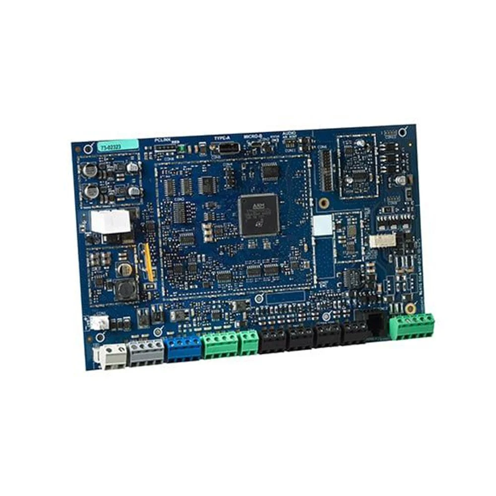 Centrala alarma antiefractie hibrid DSC PowerSeries PRO-HS3248M, 32 partitii, 8-248 zone, 1000 utilizatori, PowerG, cutie metalica