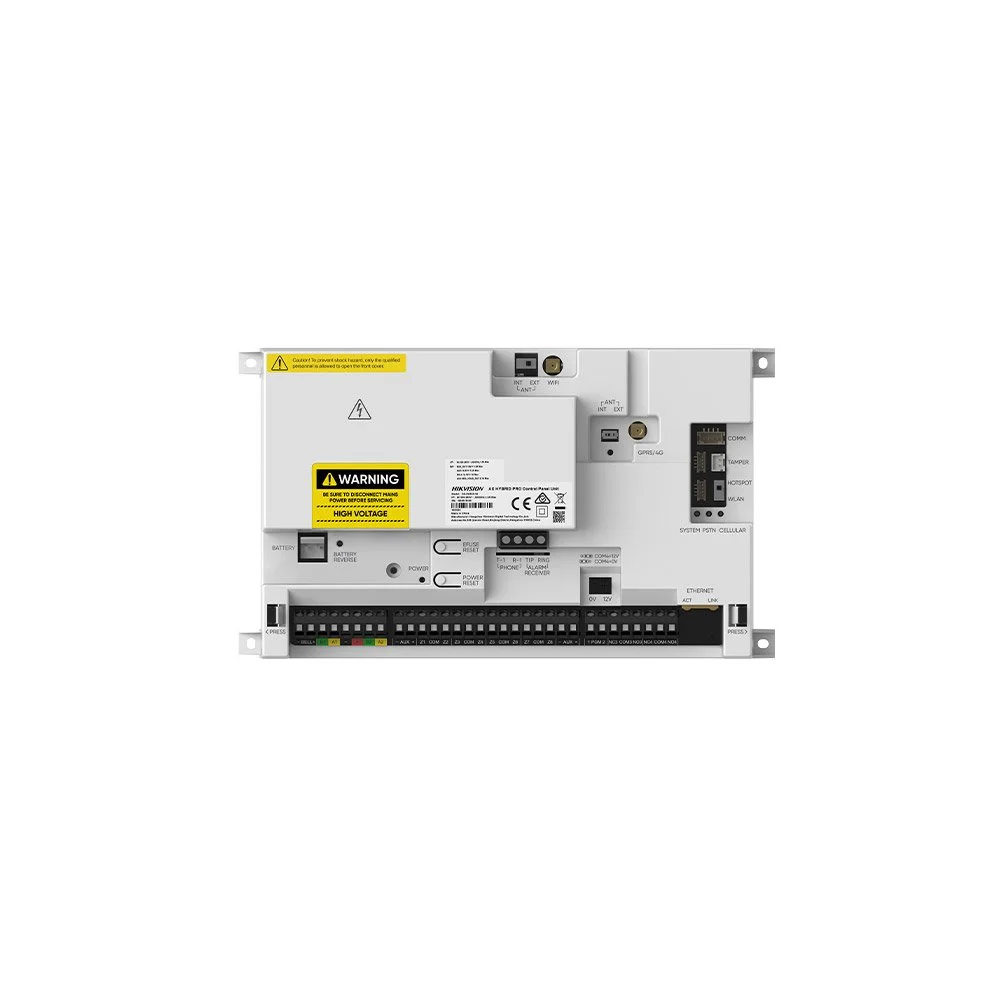 Centrala alarma wireless Hikvision AX Hybrid G2 Pro DS-PA502-96, 96 zone, 48 partitii, LAN/Wi-Fi, video verificare, suport GPRS/4G/PSTN