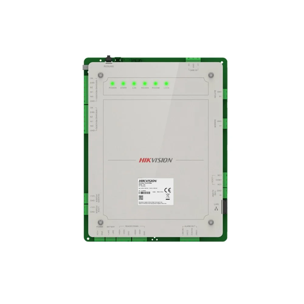 Centrala control acces IP Hikvision Pro DS-K2621X(P), o usa, 10/100 Mbps, 100.000 utilizatori, tamper