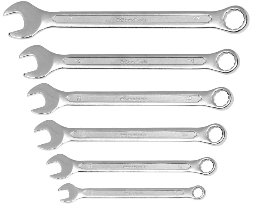 Chei Combinate Cr-V ETP (6buc/set) / S[mm]: 8-10-12-13-14-17