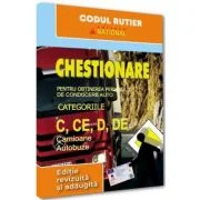 Chestionare pentru obtinerea permisului de conducere categoriile C, CE, D, DE