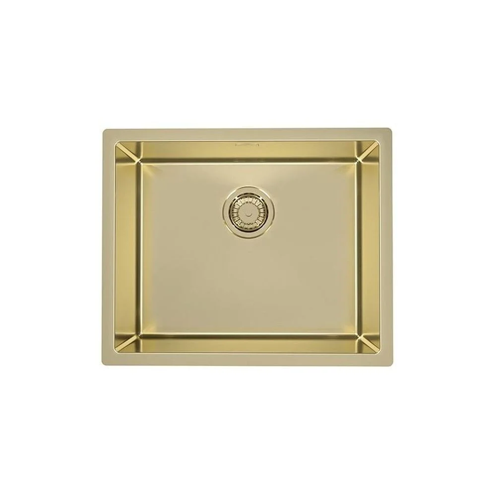 Chiuveta bucatarie aurie cuva mare Monarch Quadrix 50