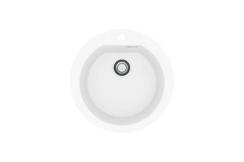 Chiuveta bucatarie compozit, alb, reversibila - Alveus Cadit 100