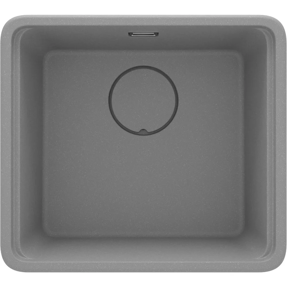 Chiuveta bucatarie compozit Deante Momi, gri metalic