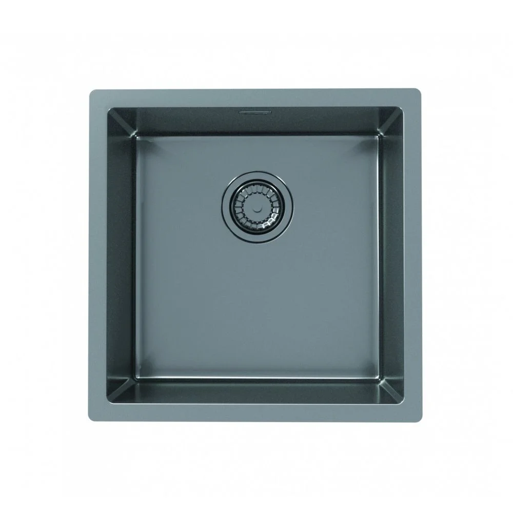 Chiuveta bucatarie patrata antracit Monarch Quadrix 30