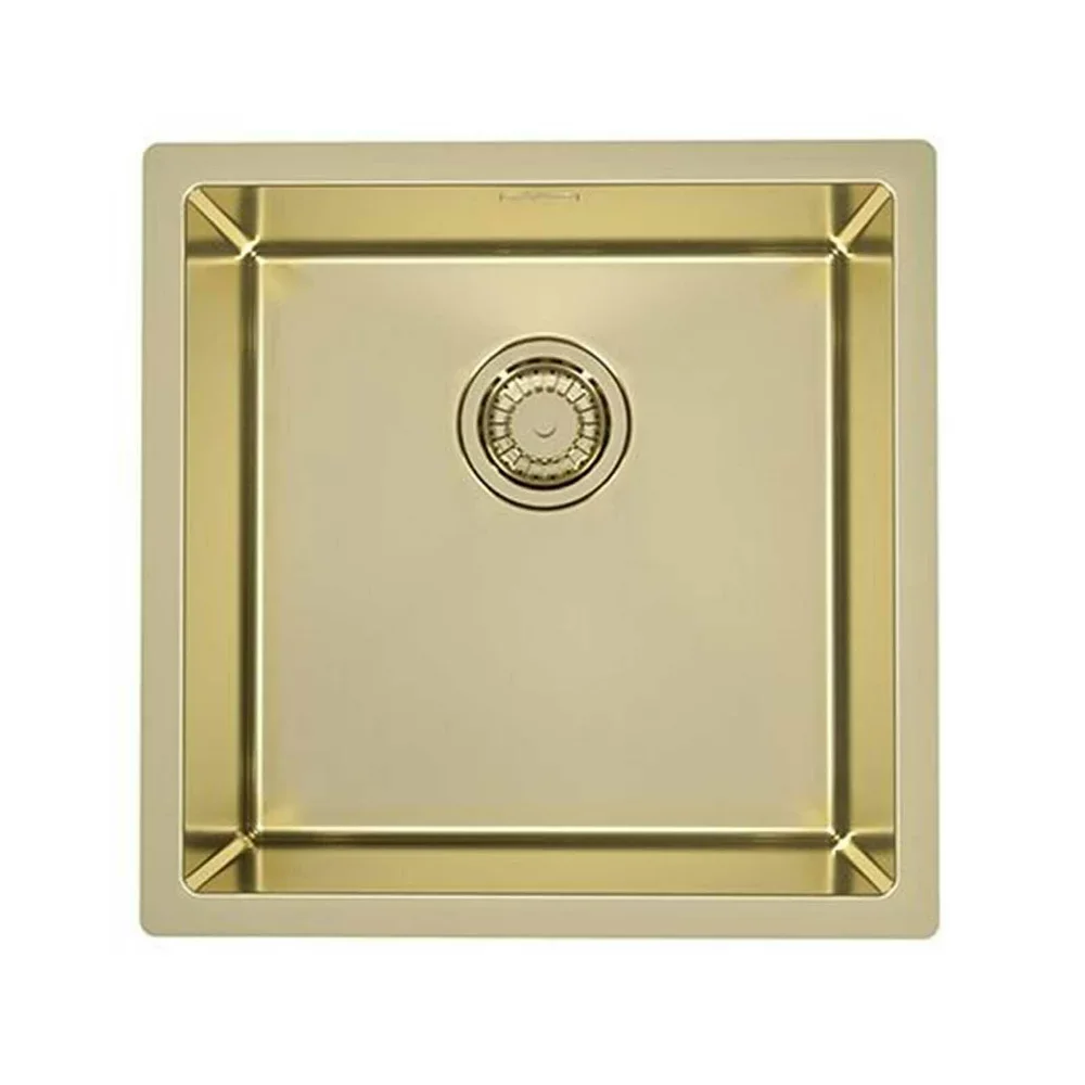 Chiuveta bucatarie patrata aurie Monarch Quadrix 30