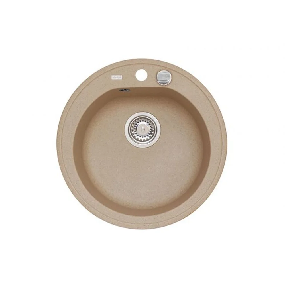 Chiuveta bucatarie rotunda bej melange Alveus Niagara 10