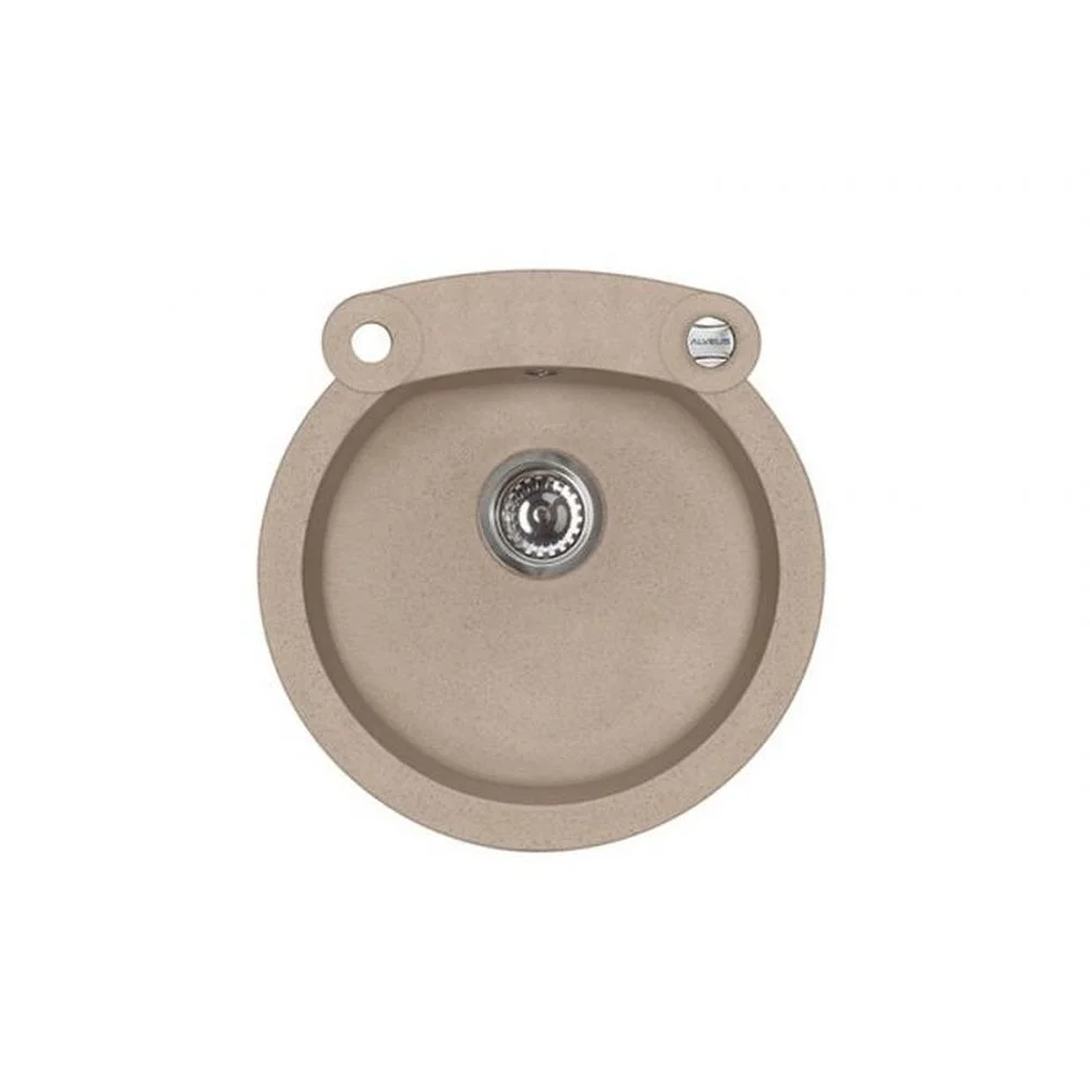 Chiuveta bucatarie rotunda bej melange Alveus rock  roll 10