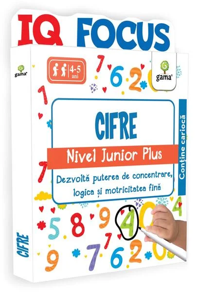 Cifre - Nivel Junior Plus - Board book - Gama