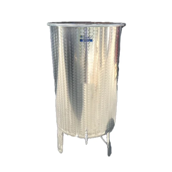 Cisterna inox 300 L, Zottel, cu picioare sudate