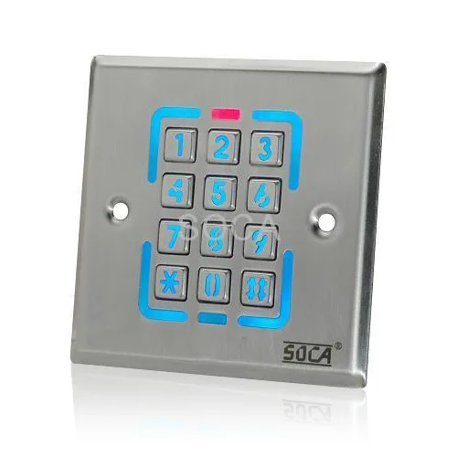 Cititor de proximitate cu tastatura Soca ST-226, 125 KHz, 1000 carduri, 12 V