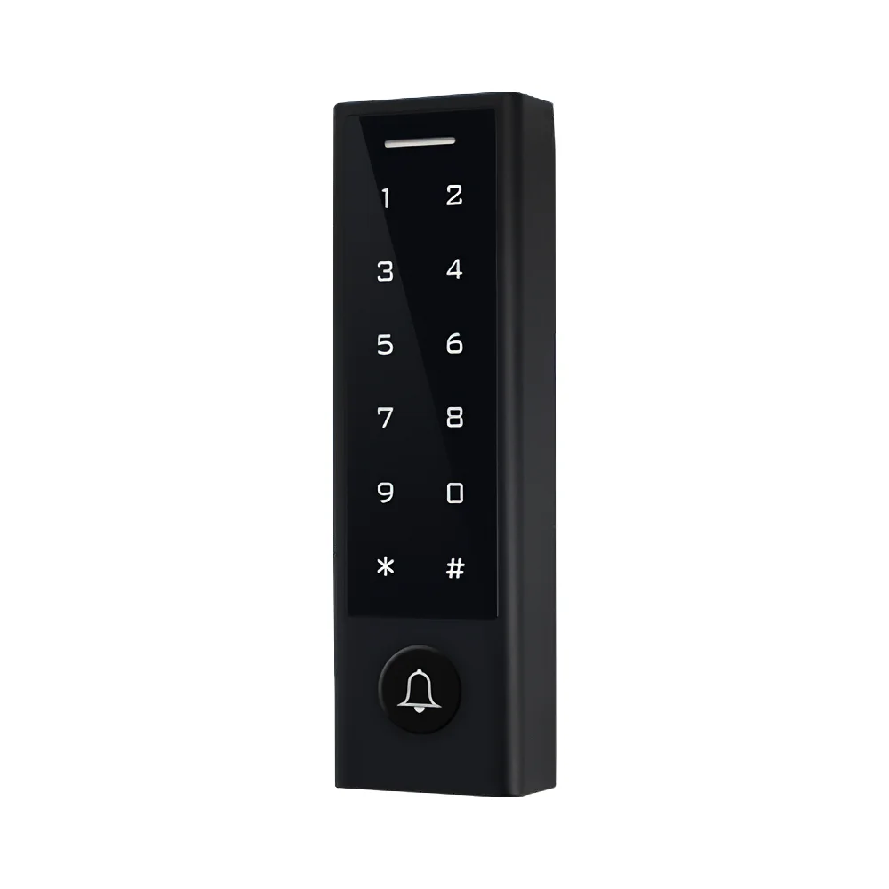 Cititor de proximitate standalone cu tastatura si sonerie Secukey CH3, PIN, Card, Wiegand, EM 125KHz