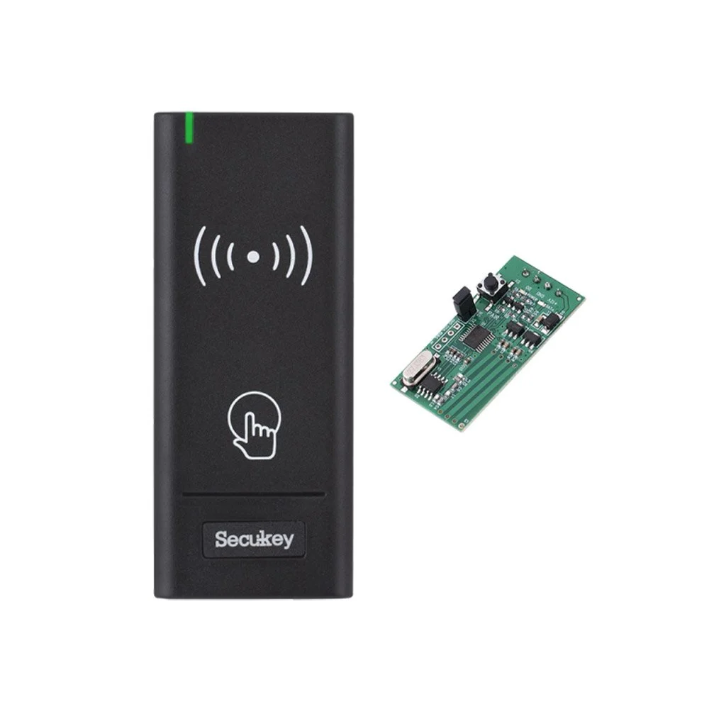 Cititor proximitate wireless ZKTeco WR1-MF, MF 13.56 MHz, 433 MHz, 30 m