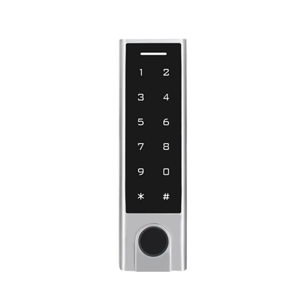 Cititor standalone de amprenta si card cu tastatura Secukey HF3-BT, 125Khz, Bluetooth, Wiegand