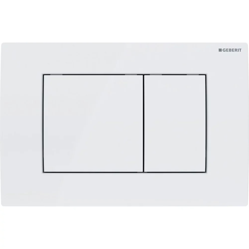 Clapeta actionare dubla rezervor wc alb alpin Delta30