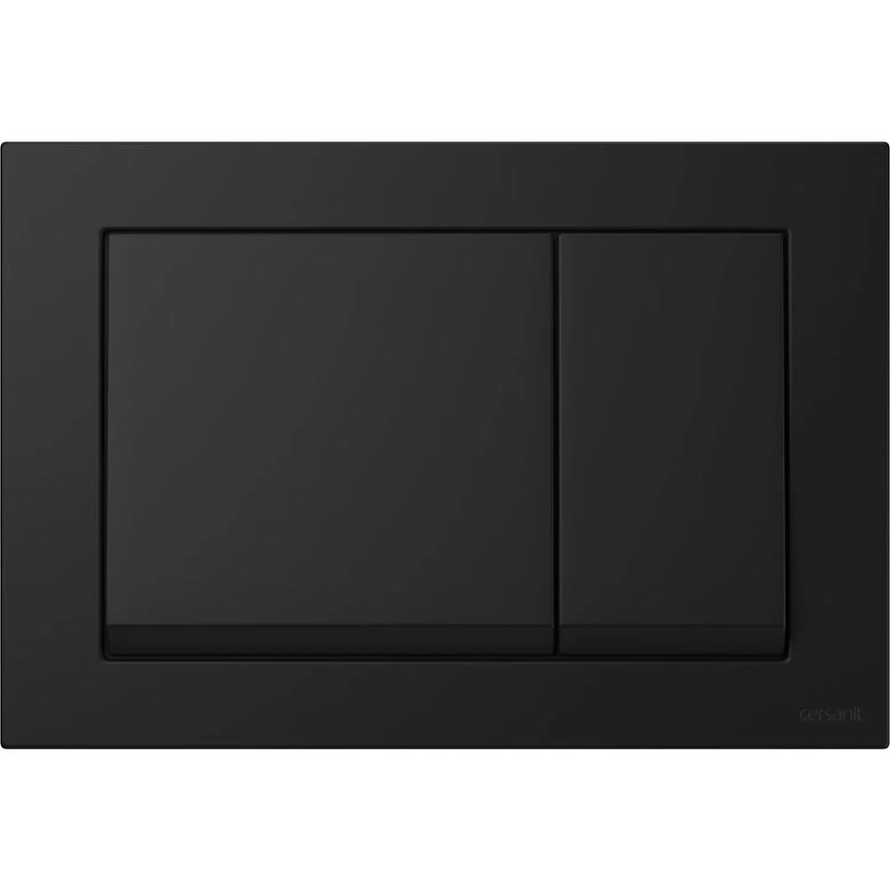 Clapeta actionare rezervor wc negru mat Cersanit Enter II