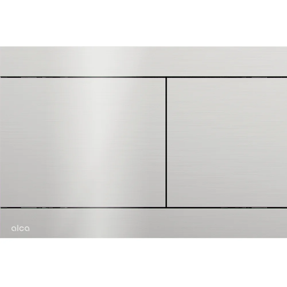 Clapeta actionare rezervor wc, otel inoxidabil nichel lucios Alcadrain FUN-N-P