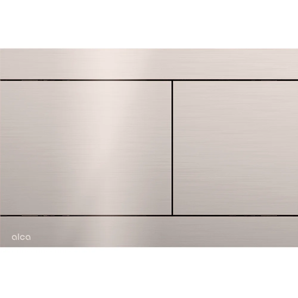 Clapeta actionare rezervor wc, otel inoxidabil red gold lucios Alcadrain FUN-RG-P