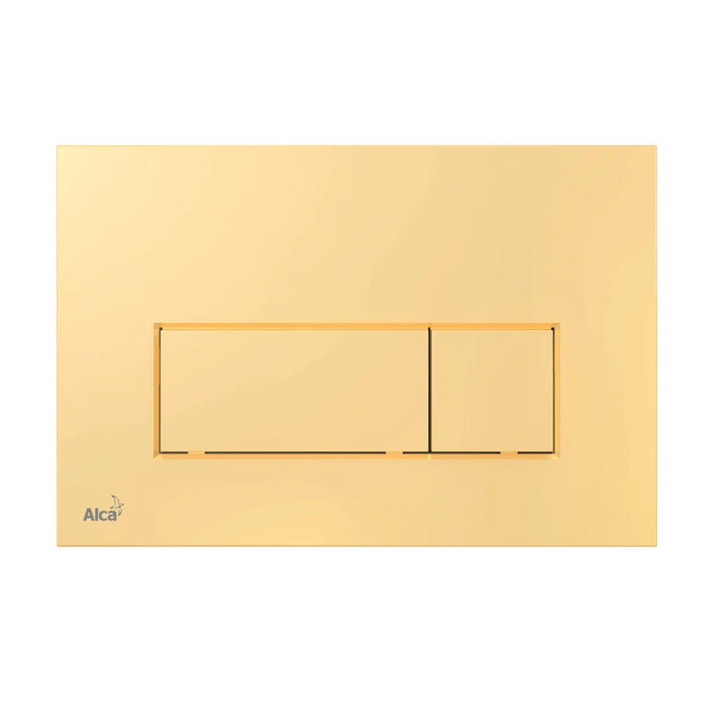 Clapeta actionare wc auriu lucios Alcaplast 575