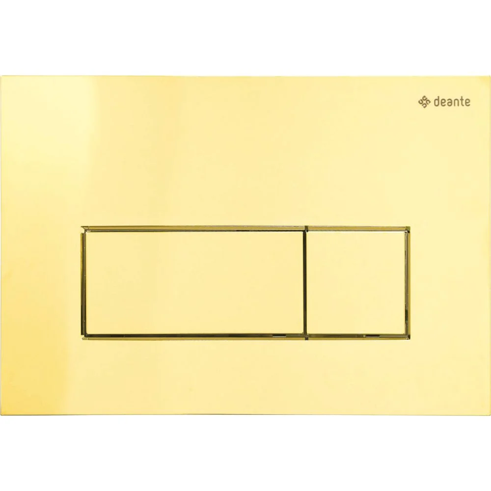 Clapeta actionare wc slim auriu lucios Deante