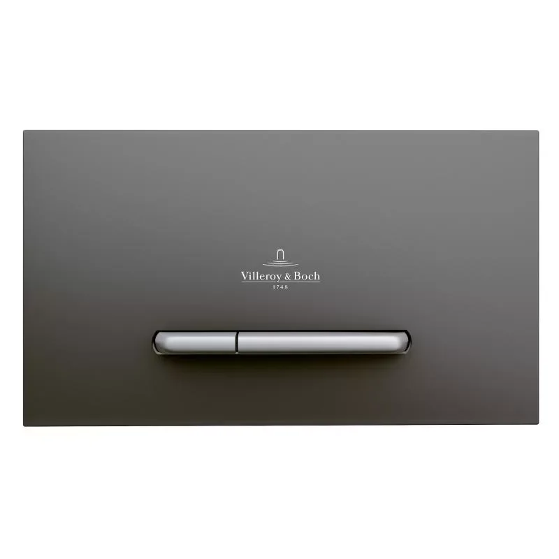Clapeta de actionare, antracit mat, Villeroy  Boch ViConnect