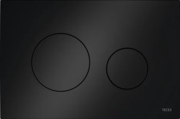 Clapeta de actionare Dual-Flush, negru, TECE Loop