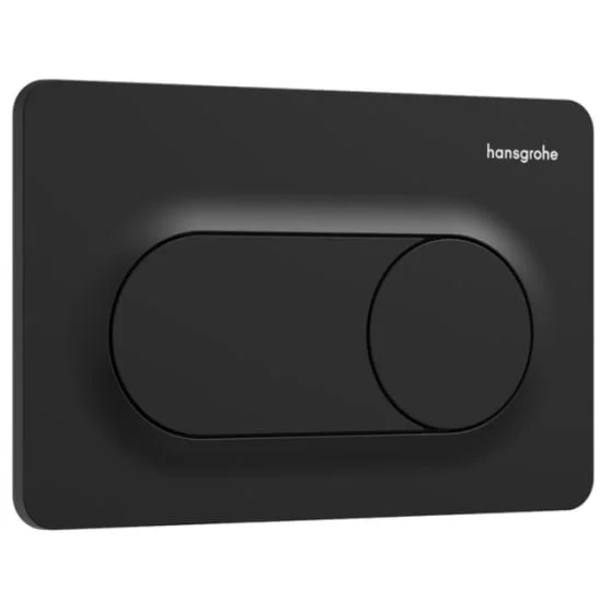 Clapeta de actionare, negru mat, Hansgrohe iFrame Original S