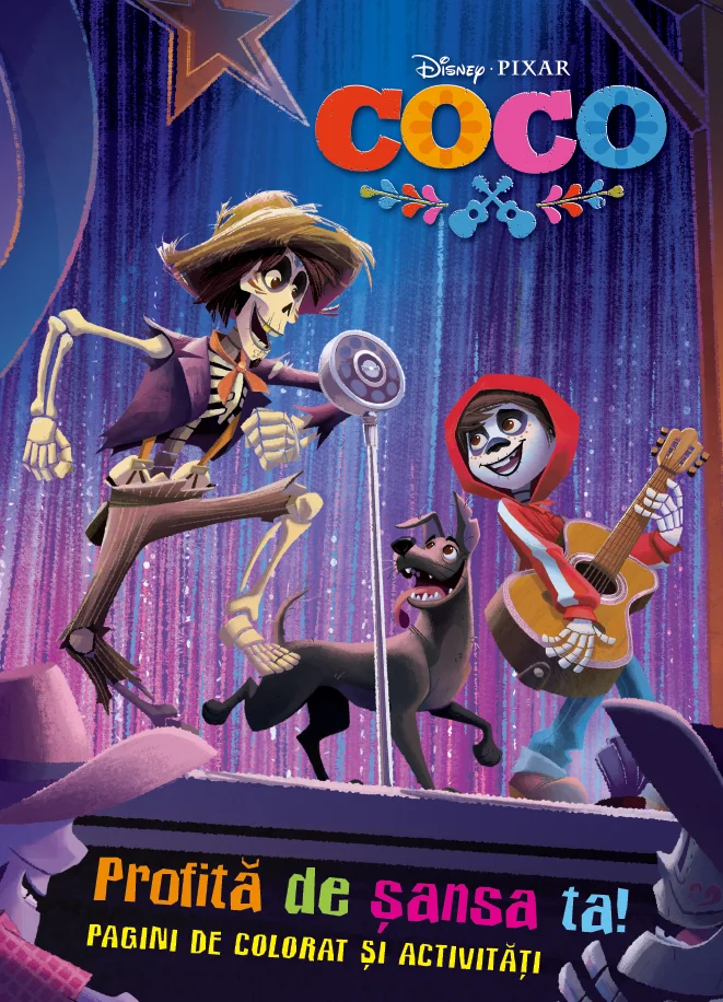 Coco. Profită de șansa ta! Pagini de colorat și activități