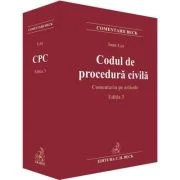 Codul de procedura civila. Comentariu pe articole. Editia 3 - Ioan Les