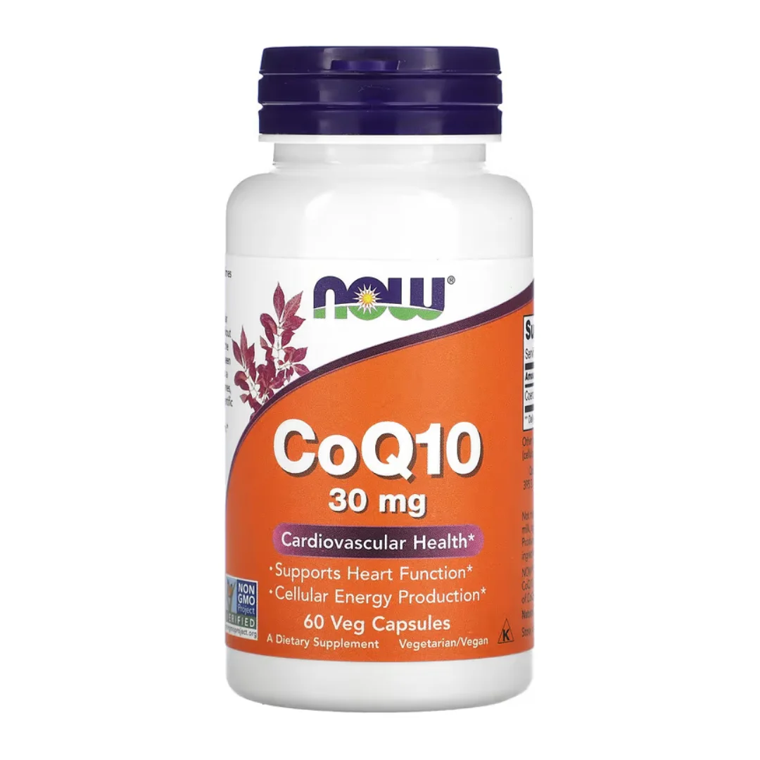 Coenzima Q10 30mg, 60 Capsule, Now Foods