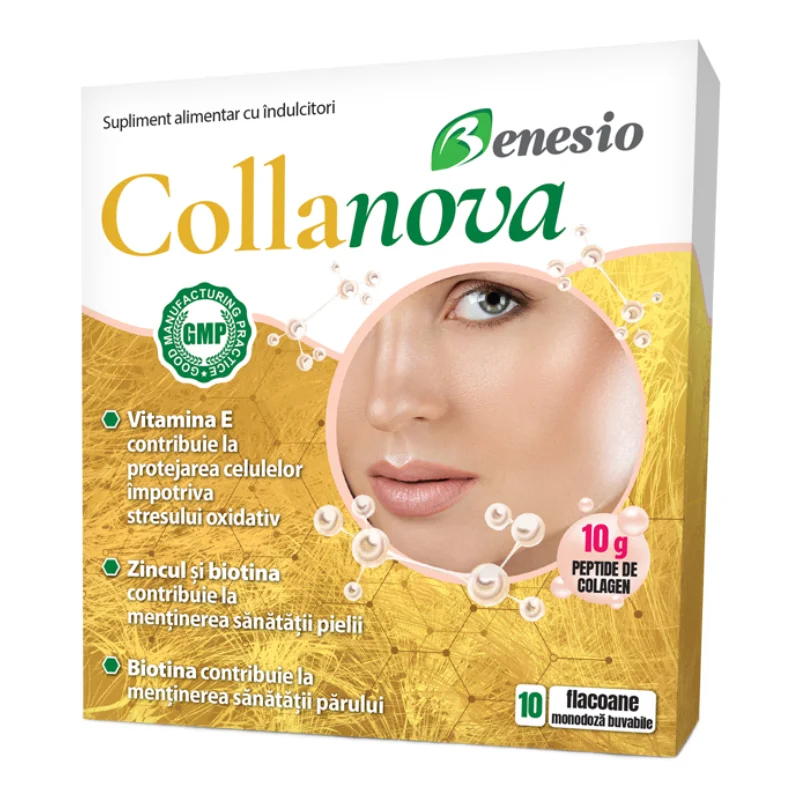 Collanova, 10 flacoane buvabile, Benesio