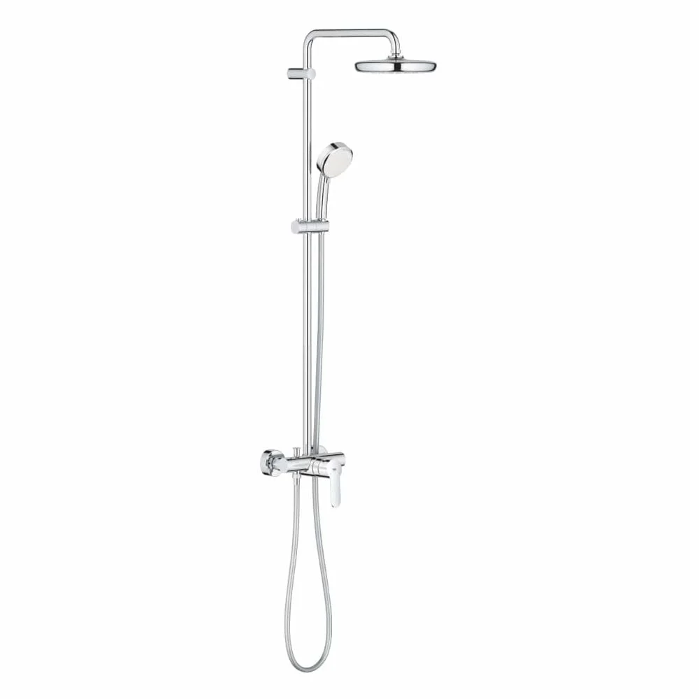 Coloana de dus crom cu baterie monocomanda Grohe Tempesta Cosmopolitan 210