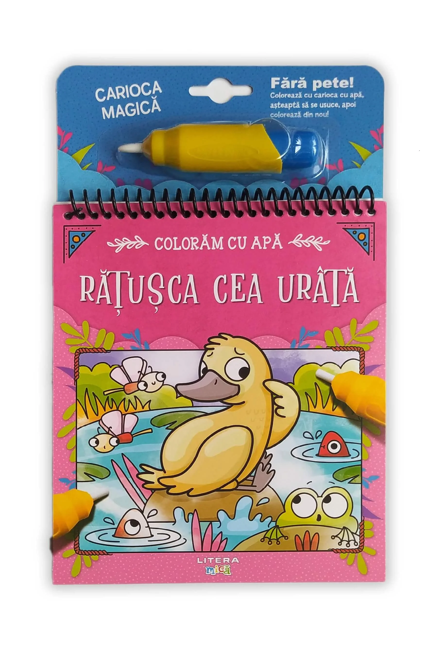 Coloram cu apa. Ratusca cea urata