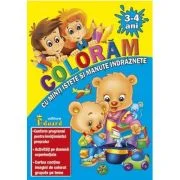 Coloram cu Minti Istete si Manute Indraznete 3-4 ani