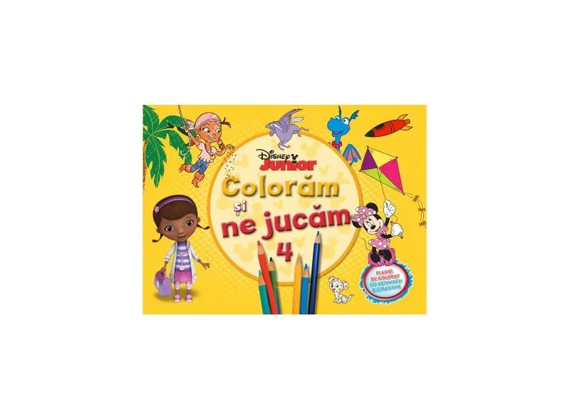 Colorăm și ne jucăm (Vol. 4) - Paperback brosat - Litera