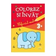 Colorez si invat. Elefantul vesel