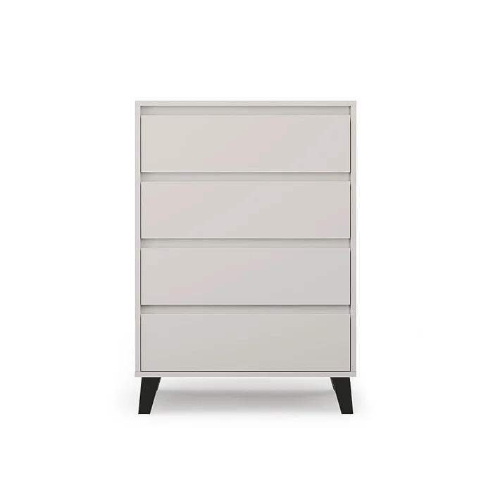 Comoda BORG, 4 sertare, casmir, 70x38,8x99,4 cm